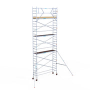 Rolsteiger Basic 75x305 9,2m werkhoogte tegen de gevel