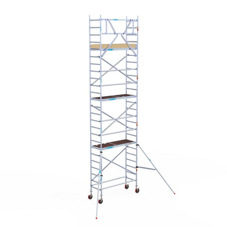 Rolsteiger Basic 75x190 8,2m werkhoogte tegen de gevel
