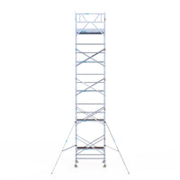 Rolsteiger Original  135x190 11,2m werkhoogte carbon vloer tegen de gevel