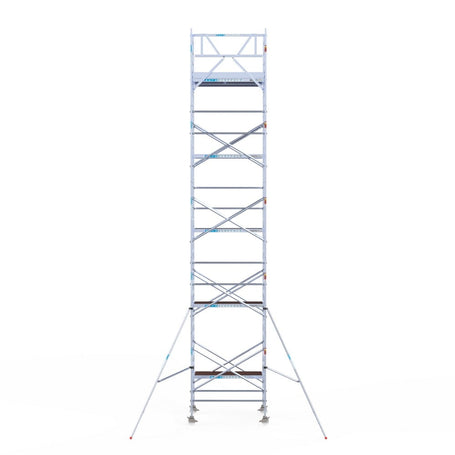 Rolsteiger Original  135x190 11,2m werkhoogte carbon vloer tegen de gevel