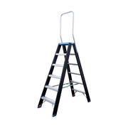 Dubbele zwarte trap 6 treden - Limited edition