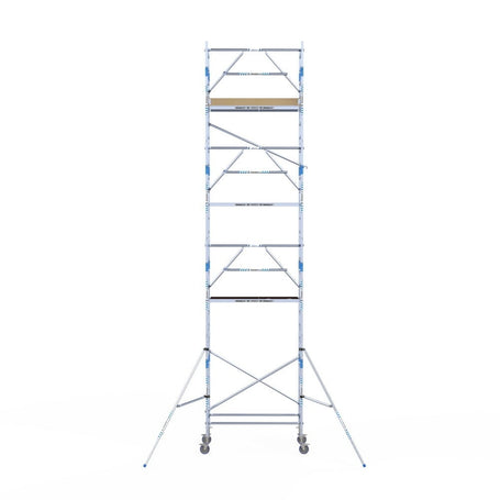 Rolsteiger Alumexx Extra 90x190 9,2m werkhoogte tegen de gevel