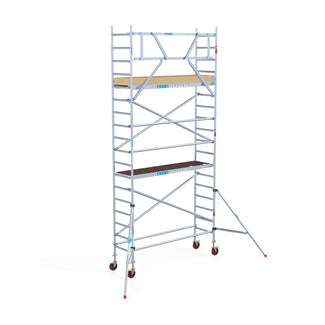 Rolsteiger Basic 75x250 6,2m werkhoogte tegen de gevel
