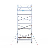 Rolsteiger Original 135x305 9,2m werkhoogte tegen de gevel