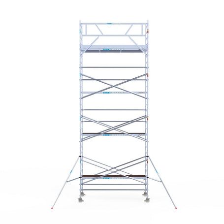 Rolsteiger Original 135x305 9,2m werkhoogte tegen de gevel