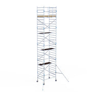 Rolsteiger Alumexx Light 135x190 10,2m werkhoogte tegen de gevel