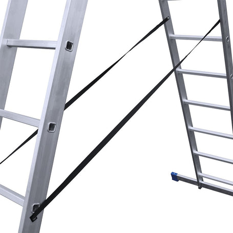 Alumexx tweedelige Reformladder 2x9 sporten