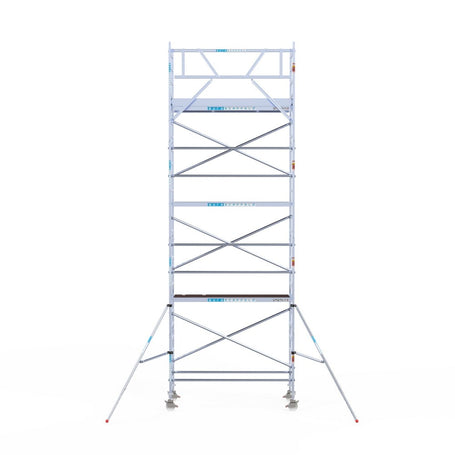 Rolsteiger Original  90x250 8,2m werkhoogte carbon vloer tegen de gevel