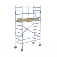 Rolsteiger Alumexx Light 90x190 4,2m werkhoogte tegen de gevel