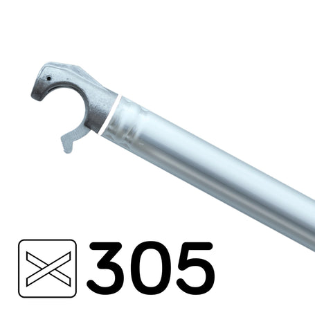 Rolsteiger Professional 135x305 14,2m werkhoogte carbon vloer vrijstaand