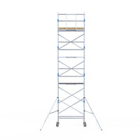 Rolsteiger Alumexx Light 75x190 9,2m werkhoogte tegen de gevel