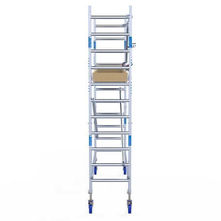 Rolsteiger Alumexx Extra 75x250 4,2m werkhoogte tegen de gevel