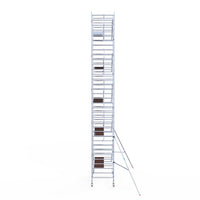 Rolsteiger Professional 135x250 11,2m werkhoogte tegen de gevel
