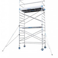 Aanhanger en rolsteiger 135x190x6,2m werkhoogte