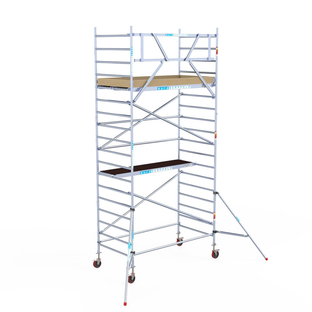 Anssems aanhanger en Basic rolsteiger 135x250x6,2m werkhoogte