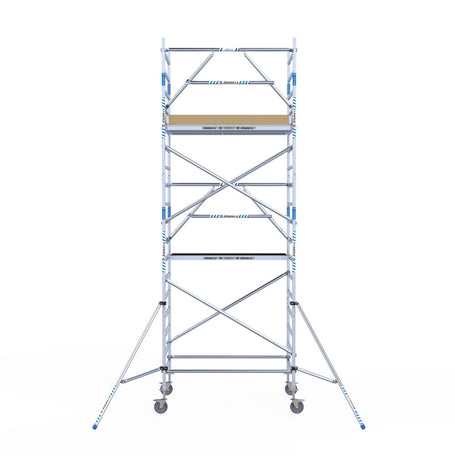 Rolsteiger Alumexx Extra 135x190 6,2m werkhoogte tegen de gevel