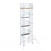 Rolsteiger Alumexx Extra 135x250 10,2m werkhoogte tegen de gevel