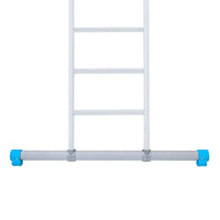 Eurostairs Reform ladder driedelig recht 3x7 sporten
