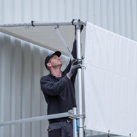Doorwerktent compleet 2.50m