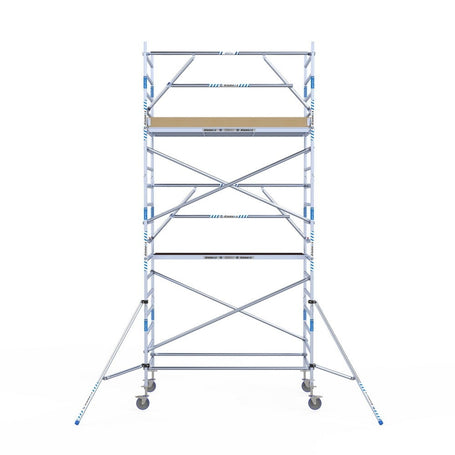 Rolsteiger Alumexx Extra 135x250 6,2m werkhoogte tegen de gevel