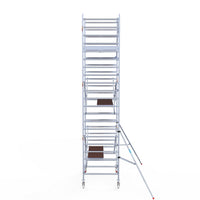 Rolsteiger Original  135x190 7,2m werkhoogte carbon vloer tegen de gevel