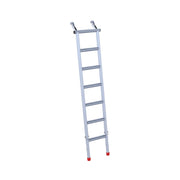 Verstelbare steigerladder (rond) met klauwkoppelingen 