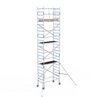Rolsteiger Alumexx Light 90x190 8,2m werkhoogte tegen de gevel