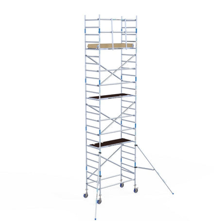 Rolsteiger Alumexx Light 90x190 8,2m werkhoogte tegen de gevel