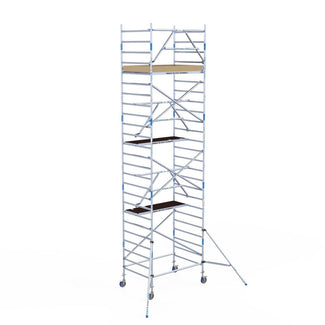 Rolsteiger Alumexx Extra 135x190 8,2m werkhoogte tegen de gevel