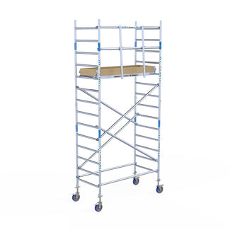 Rolsteiger Alumexx Light 90x190 5,2m werkhoogte tegen de gevel
