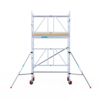 Kamersteiger 90x190x470 cm met verstelbare wielen