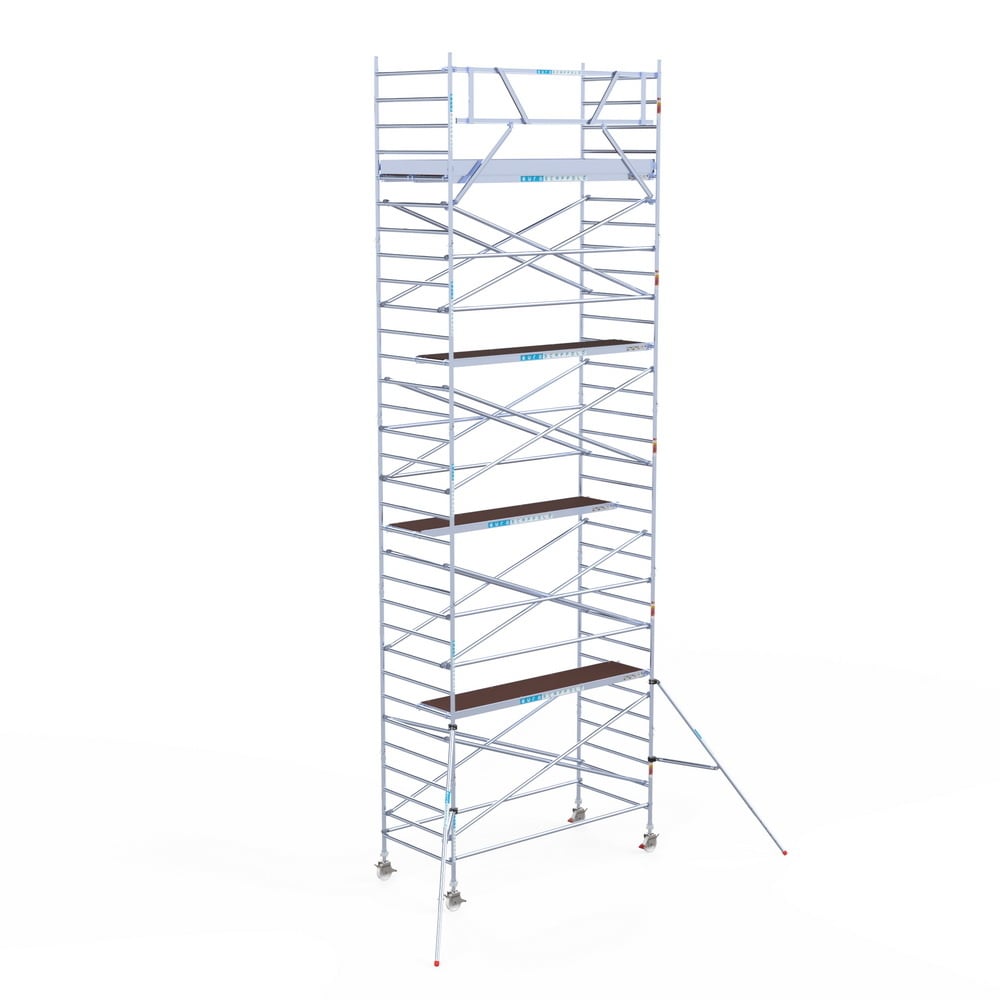 Rolsteiger Original  135x305 10,2m werkhoogte carbon vloer tegen de gevel