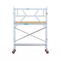 Rolsteiger Basic 75x250 4,2m werkhoogte tegen de gevel