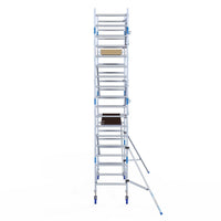 Rolsteiger Alumexx Extra 90x250 6,2m werkhoogte tegen de gevel