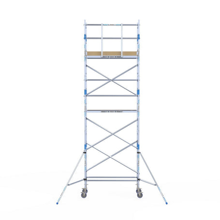 Rolsteiger Alumexx Light 75x190 7,2m werkhoogte tegen de gevel