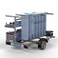 Steigeraanhanger 250 + Rolsteiger Standaard 135x250 10,2m werkhoogte carbon vloer