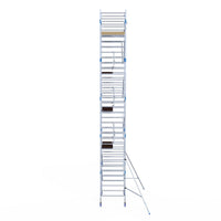 Rolsteiger Alumexx Extra 135x190 11,2m werkhoogte tegen de gevel