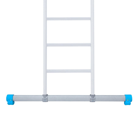 Eurostairs Reform ladder driedelig recht 3x12 sporten + gevelrollen