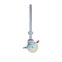 Nylon steigerwiel met aluminium spindel