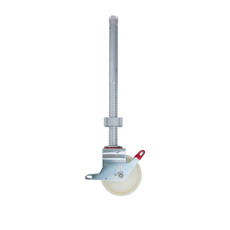 Nylon steigerwiel met aluminium spindel