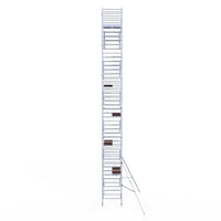 Rolsteiger Original 135x190 14,2m werkhoogte tegen de gevel
