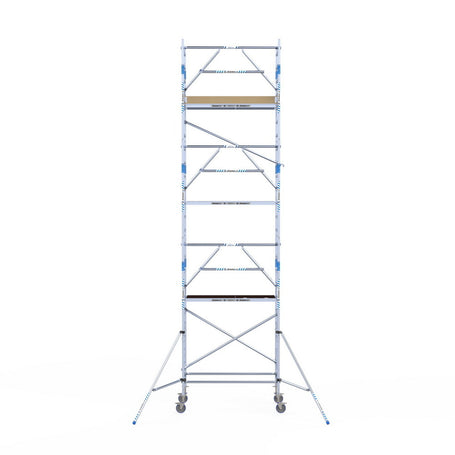 Rolsteiger Alumexx Extra 90x190 8,2m werkhoogte tegen de gevel