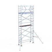 Rolsteiger Original  75x250 7,2m werkhoogte carbon vloer tegen de gevel