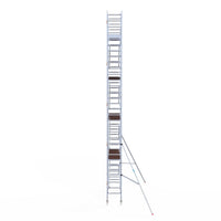 Rolsteiger Original  75x250 10,2m werkhoogte carbon vloer tegen de gevel