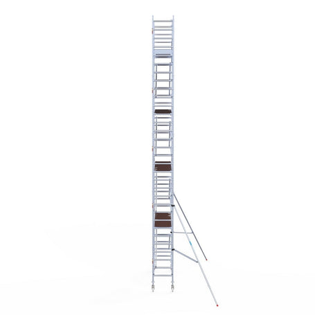 Rolsteiger Original  75x250 10,2m werkhoogte carbon vloer tegen de gevel