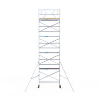 Rolsteiger Basic 75x250 10,2m werkhoogte tegen de gevel