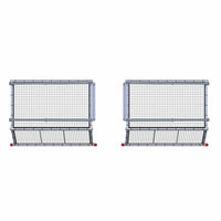 Zonnepanelen steiger 135x250 8,2m werkhoogte incl. Safeguard dakrandbeveiliging