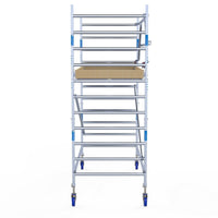 Rolsteiger Alumexx Extra 135x250 4,2m werkhoogte tegen de gevel