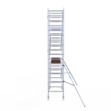 Rolsteiger Original  90x250 6,2m werkhoogte carbon vloer tegen de gevel