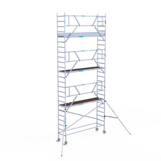 Rolsteiger Professional 75x305 8,2m werkhoogte tegen de gevel